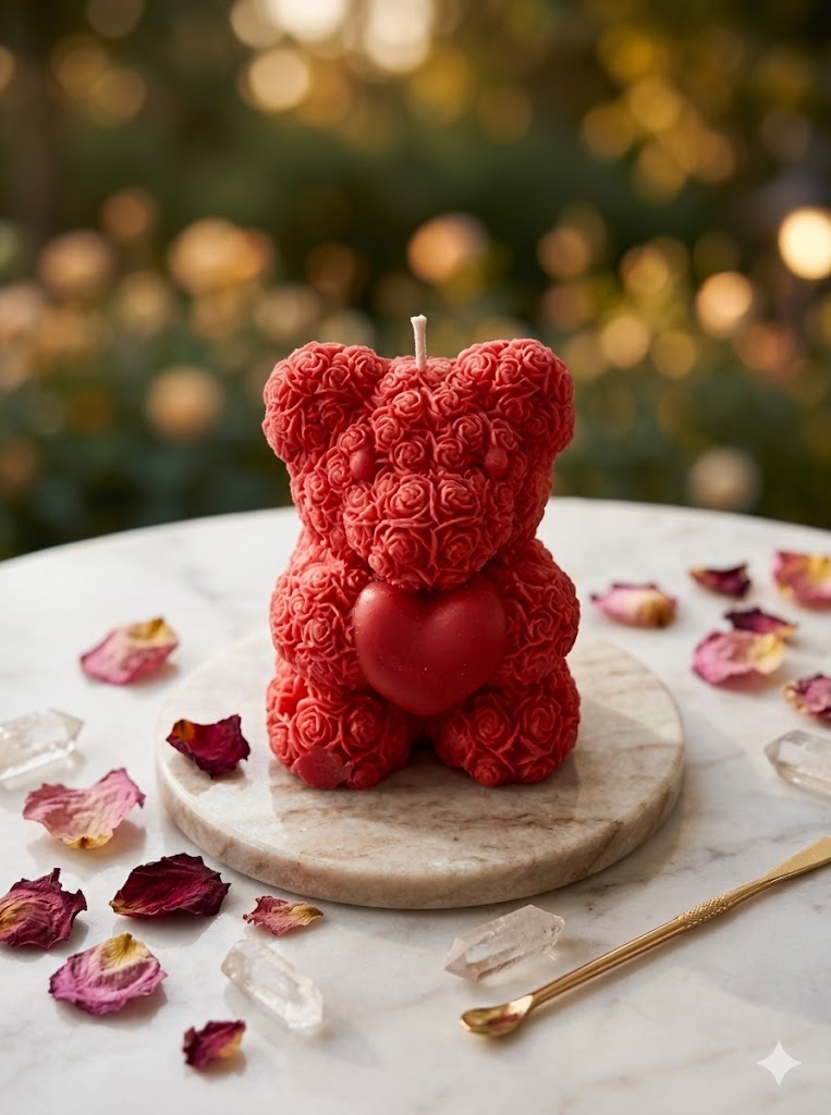 Decorative handmade candle product
